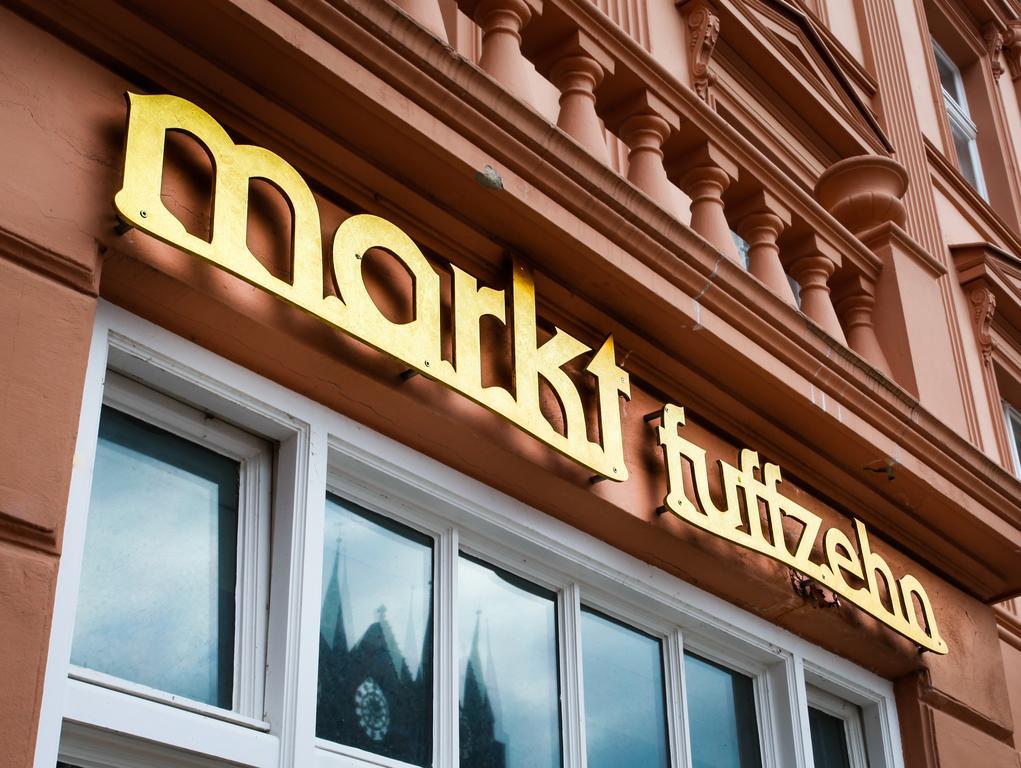 Aparthotel Markt Fuffzehn Stralsund Buitenkant foto
