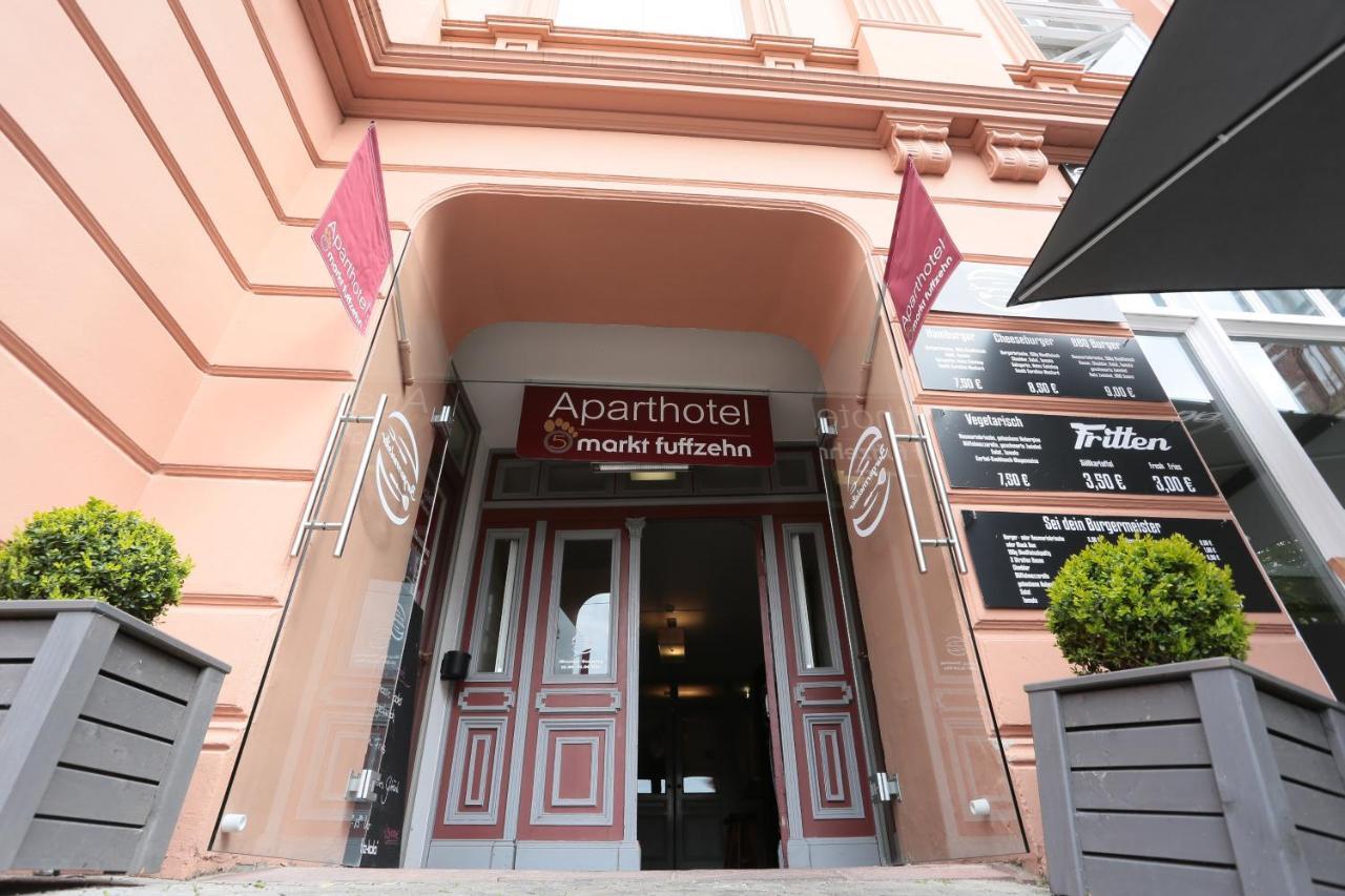 Aparthotel Markt Fuffzehn Stralsund Buitenkant foto