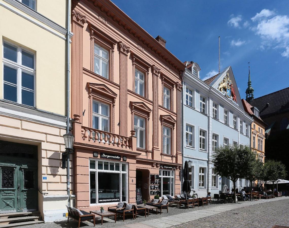 Aparthotel Markt Fuffzehn Stralsund Buitenkant foto